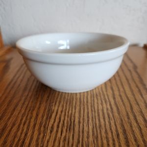 VINTAGE SCHMIDT PORCELANA WHITE BOWL RESTAURANT WARE